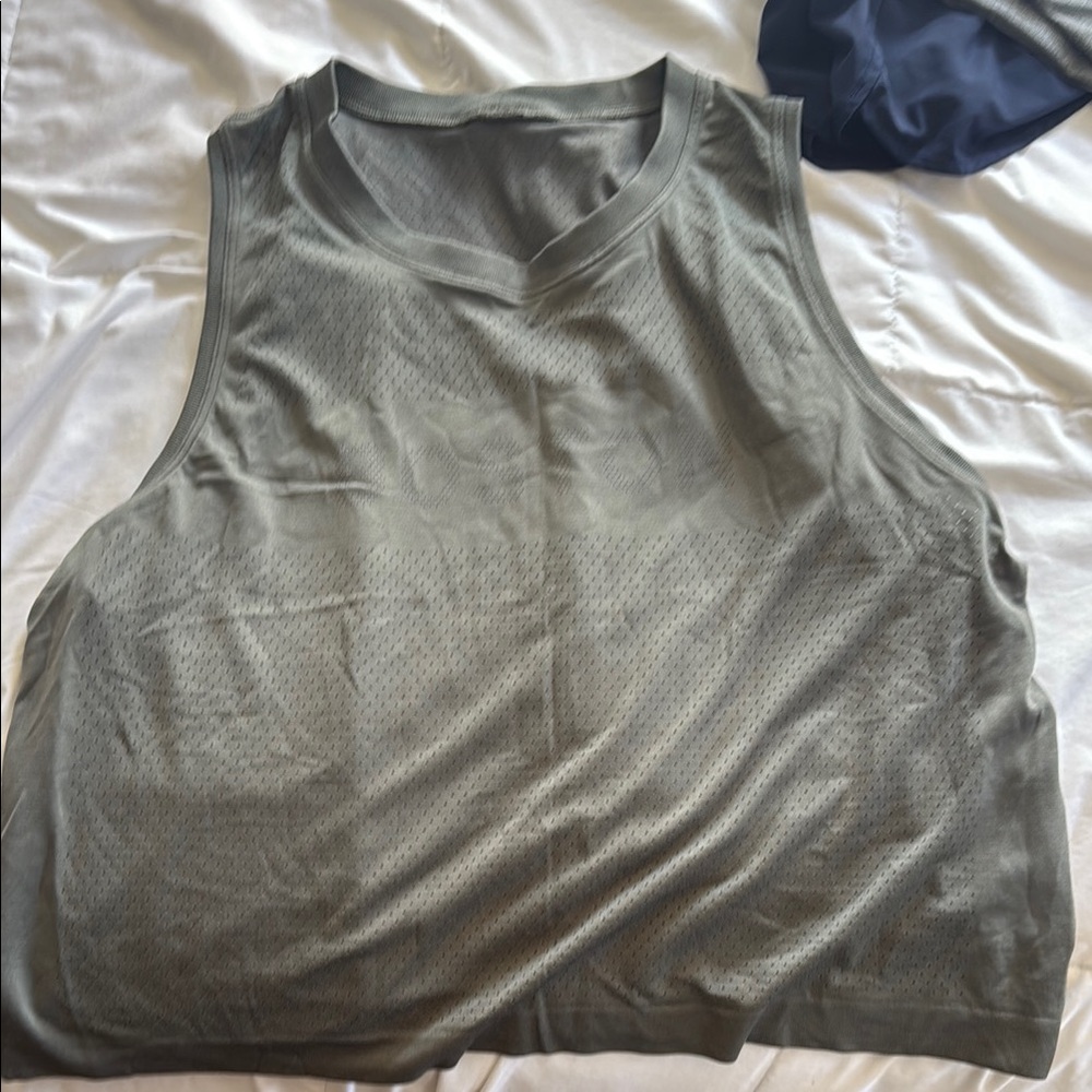 Green “Boston” lululemon Sleeveless Women's Top